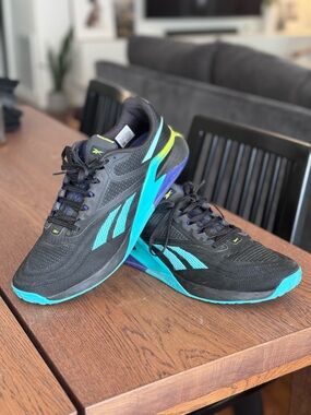 Reebok Men’s Nano X2 Black Teal